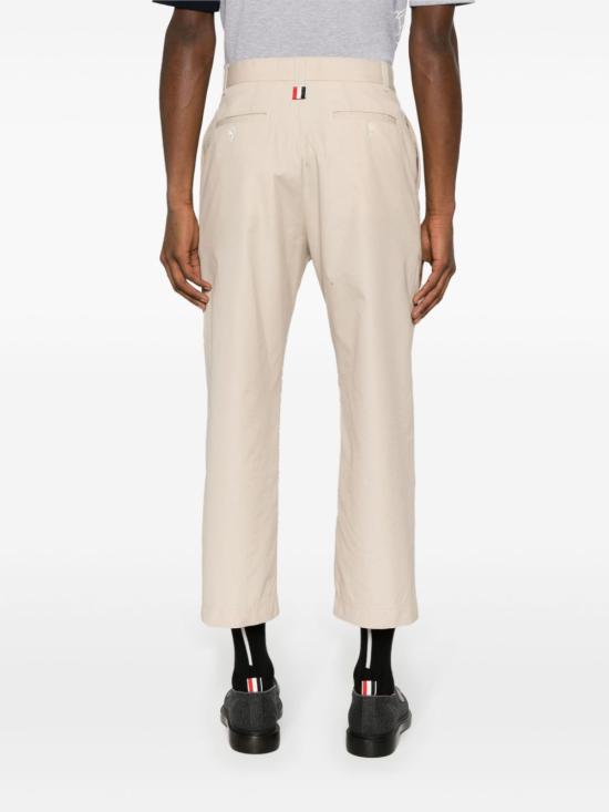  톰브라운 스트레이트 팬츠 MTU320U04502250 KHAKI - THOM BROWNE