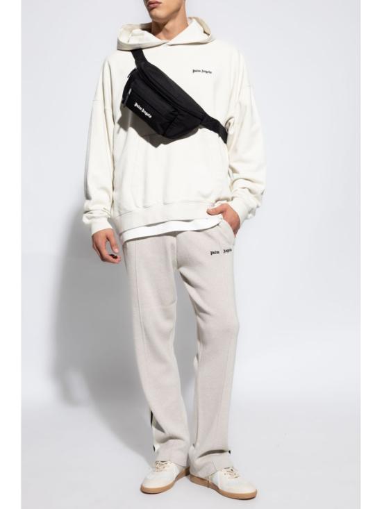 24FW 팜앤젤스 스웨터 PMBB153C99FLE0020310 OFF WHITE BLACK - PALM ANGELS