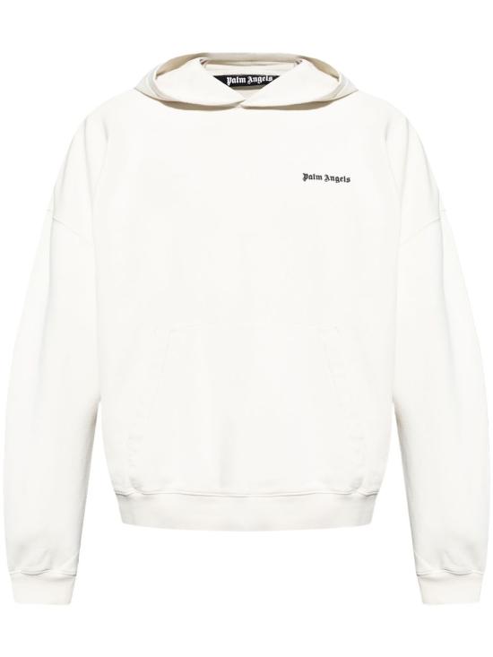 24FW 팜앤젤스 스웨터 PMBB153C99FLE0020310 OFF WHITE BLACK