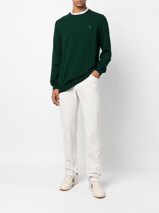  랄프 로렌 스웨터 710876714002MOSSAGATE GREEN - RALPH LAUREN