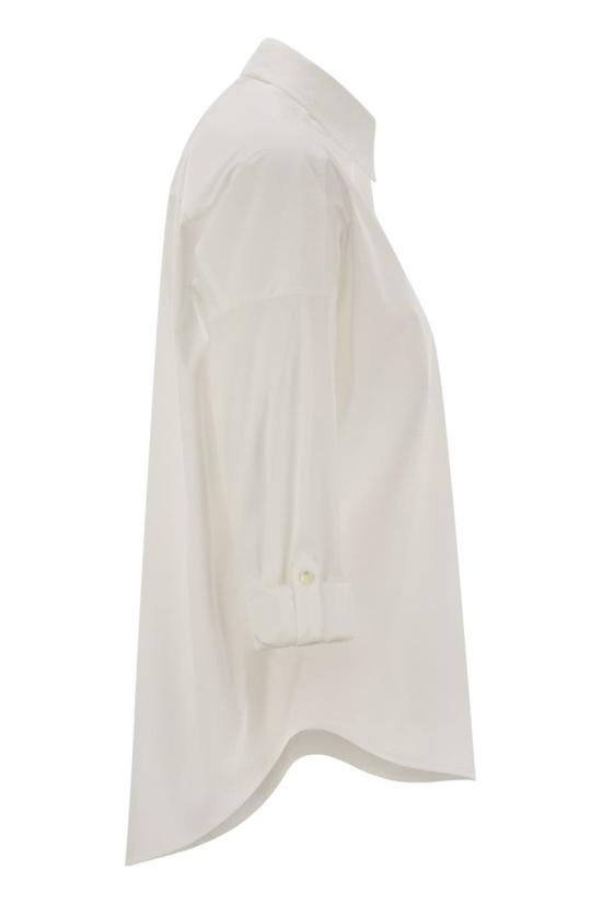 25SS 브루넬로 쿠치넬리 블라우스 M0091MA636 C159 WHITE - BRUNELLO CUCINELLI