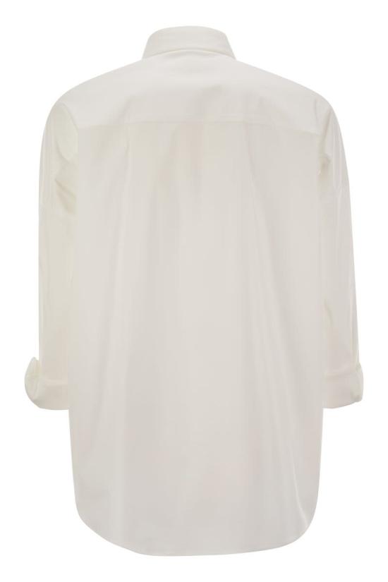 25SS 브루넬로 쿠치넬리 블라우스 M0091MA636 C159 WHITE - BRUNELLO CUCINELLI