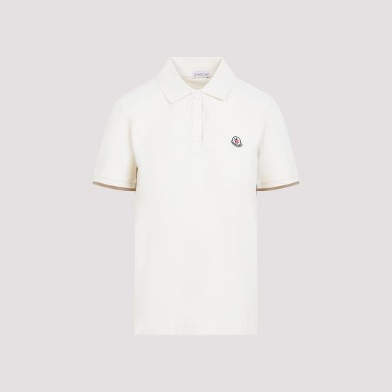 25SS 몽클레어 폴로 티셔츠 K10938A0000184720034 NATURAL - MONCLER
