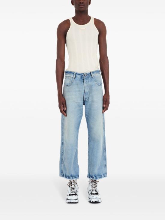 25SS 마르지엘라 디스트레스드 진 S50LA0240S30383961 IIGHT BLUE - MAISON MARGIELA