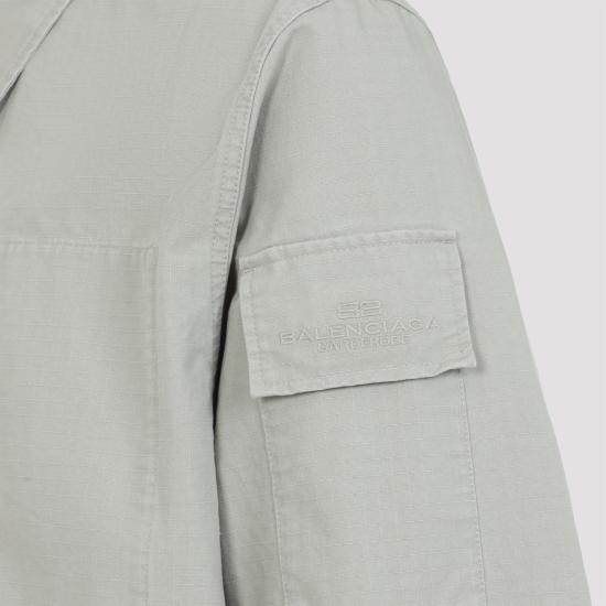 25SS 발렌시아가 긴팔 셔츠 814719TQP13 MILTRBEIGE - BALENCIAGA