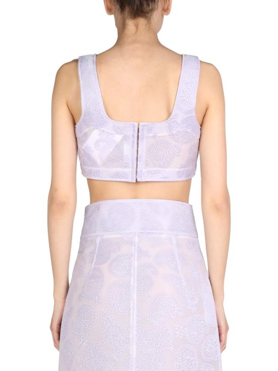  질샌더 민소매 티셔츠 JSWU705329 LILAC - JIL SANDER