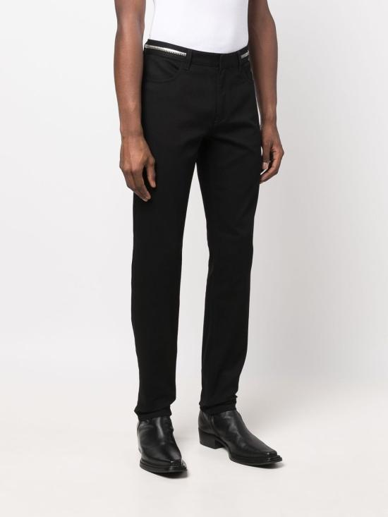  지방시 스트레이트 팬츠 BM510S50LS BLACK - GIVENCHY