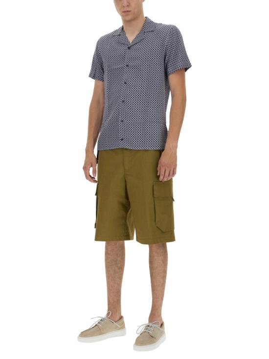  올레바 브라운 반팔 셔츠 276138 BLUE - ORLEBAR BROWN