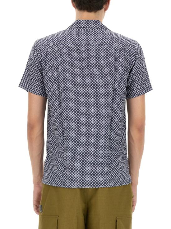  올레바 브라운 반팔 셔츠 276138 BLUE - ORLEBAR BROWN