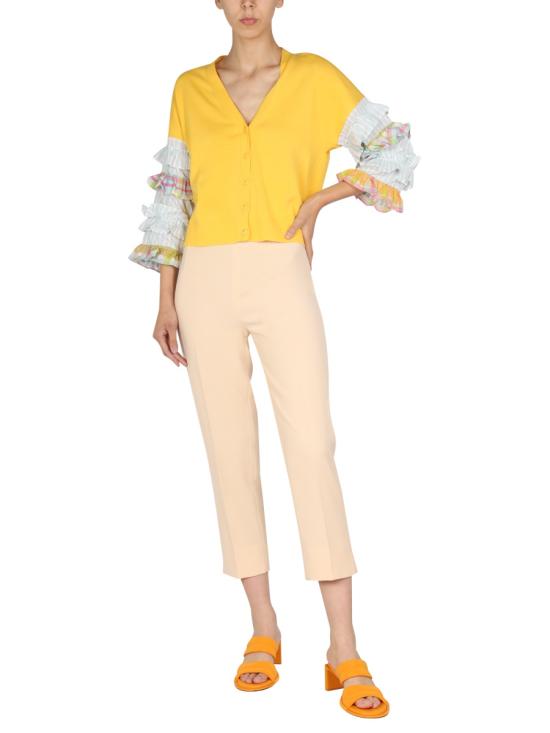  모스키노 스트레이트 팬츠 03050825 IVORY - MOSCHINO