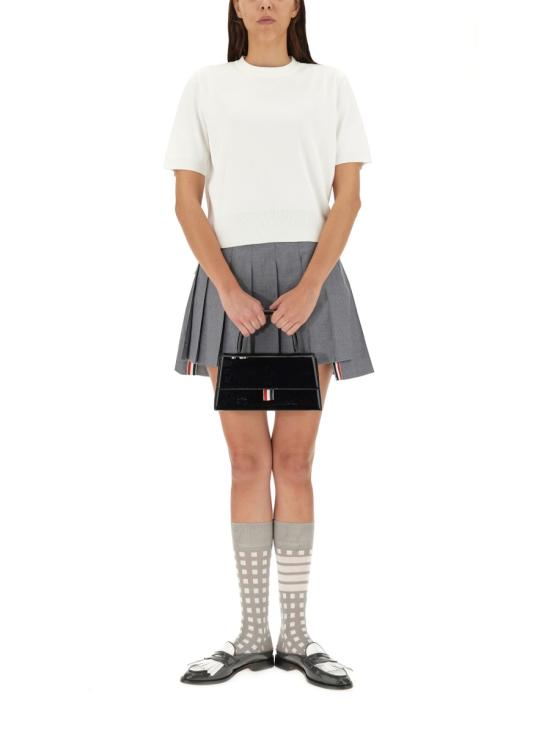  톰브라운 반팔 티셔츠 FKA362A WHITE - THOM BROWNE