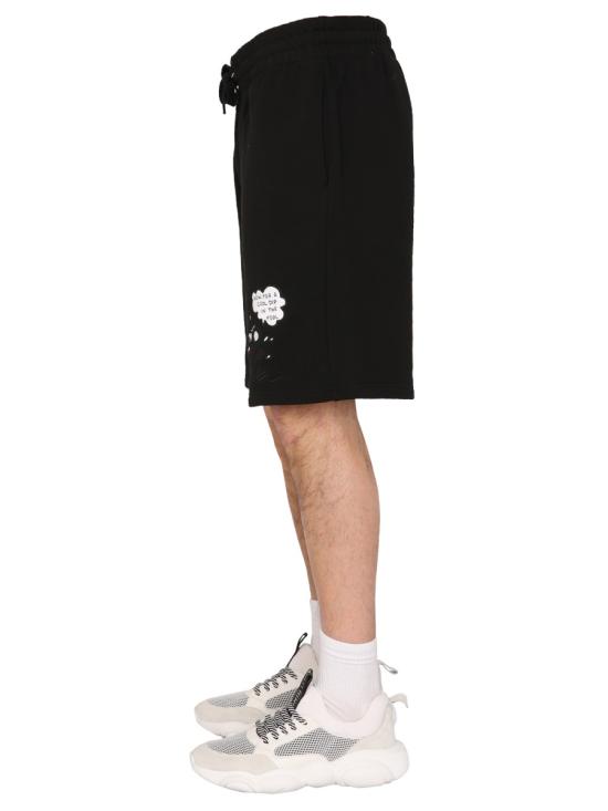  모스키노 숏팬츠 03270228 BLACK - MOSCHINO
