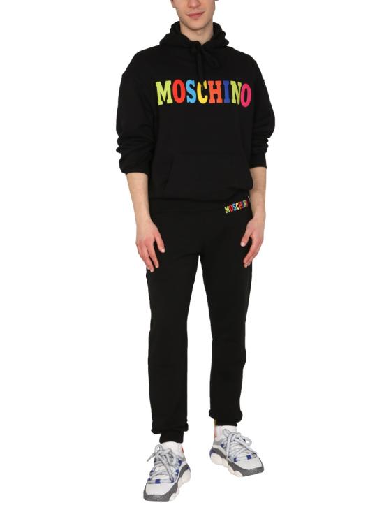  모스키노 스트레이트 팬츠 03490228 BLACK - MOSCHINO