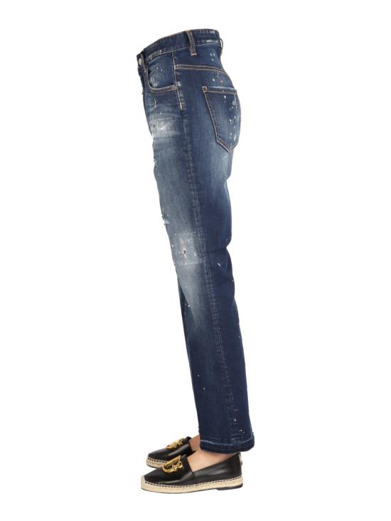  디스퀘어드2 스트레이트 팬츠 S72LB0518 DENIM - DSQUARED2