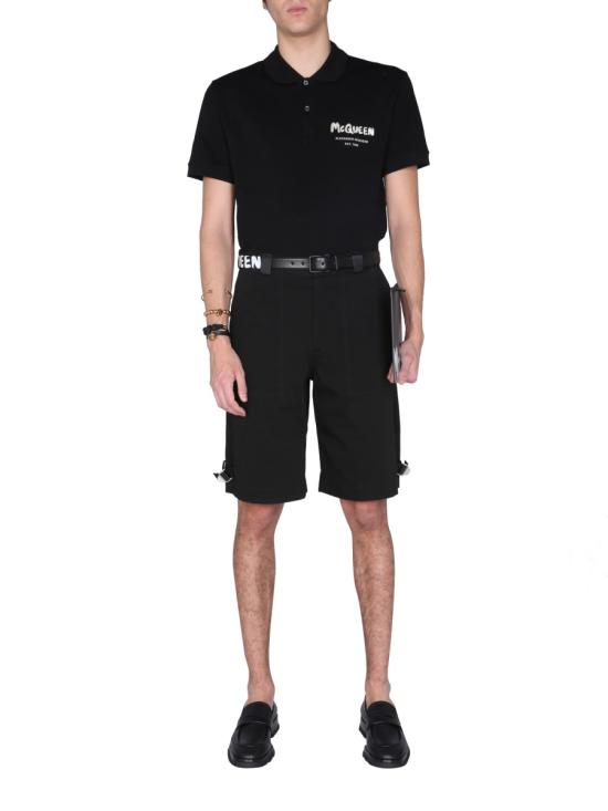  알렉산더 맥퀸 숏팬츠 671881 BLACK - ALEXANDER MCQUEEN