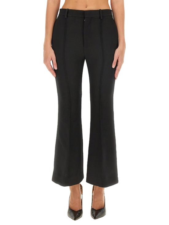  보테가베네타 스트레이트 팬츠 810473 V4MD01000 BLACK