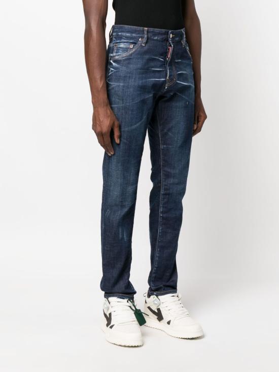 25SS 디스퀘어드2 스트레이트 팬츠 S74LB1315 DENIM - DSQUARED2