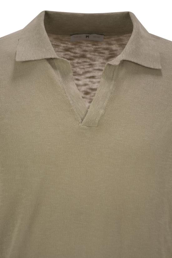 25SS 피티토리노 폴로 티셔츠 TL4TPL100ALS52MGU L041 BEIGE - PT TORINO