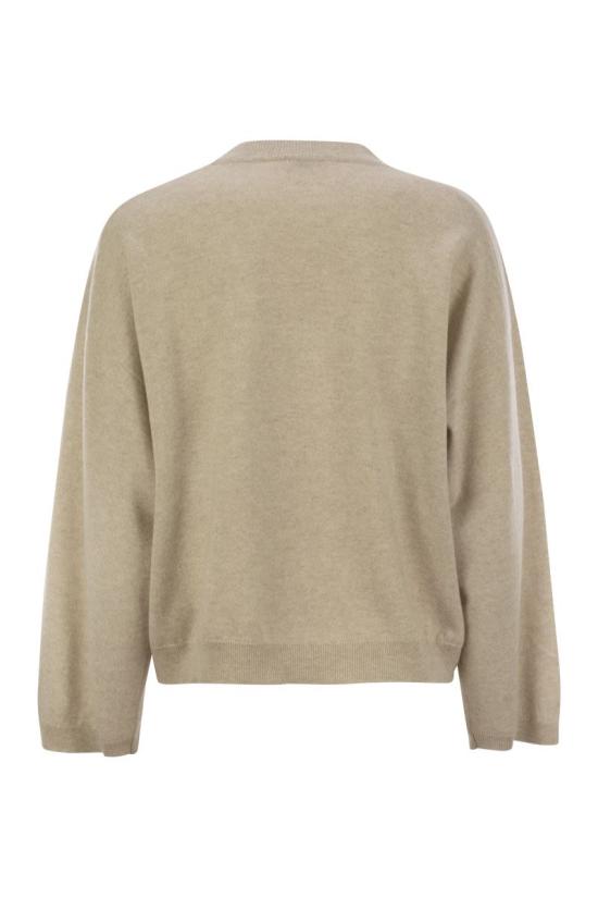 25SS 브루넬로 쿠치넬리 스웨터 M16244700 C9731 BEIGE - BRUNELLO CUCINELLI