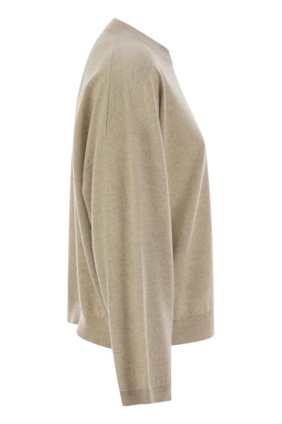 25SS 브루넬로 쿠치넬리 스웨터 M16244700 C9731 BEIGE - BRUNELLO CUCINELLI