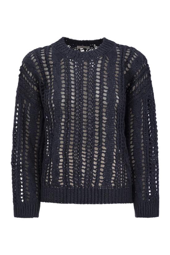 25SS 브루넬로 쿠치넬리 스웨터 M3Y351800 C2872 BLUE