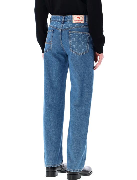 25SS 마린세르 스트레이트 팬츠 MPA066ACDEN0002 BL05 LIGHT BLUE - MARINE SERRE