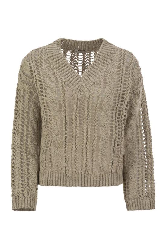 25SS 브루넬로 쿠치넬리 스웨터 M3Y351812 C9732 BEIGE