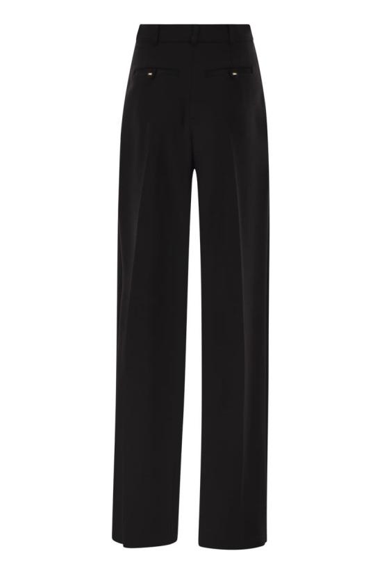 25SS 엘리자베타프랜치 스트레이트 팬츠 PA08151E2 110 BLACK - ELISABETTA FRANCHI