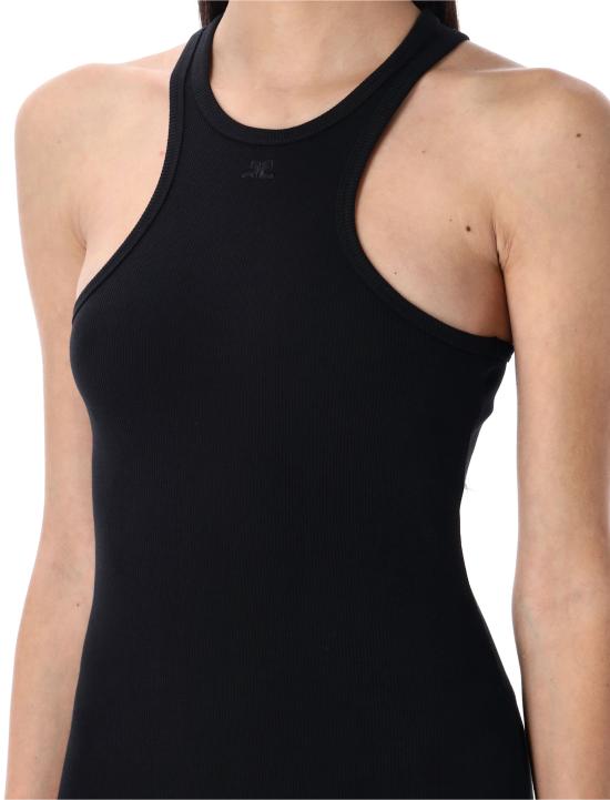 25SS 쿠레쥬 미디 원피스 125JRO586JS0194 9999 BLACK - COURREGES