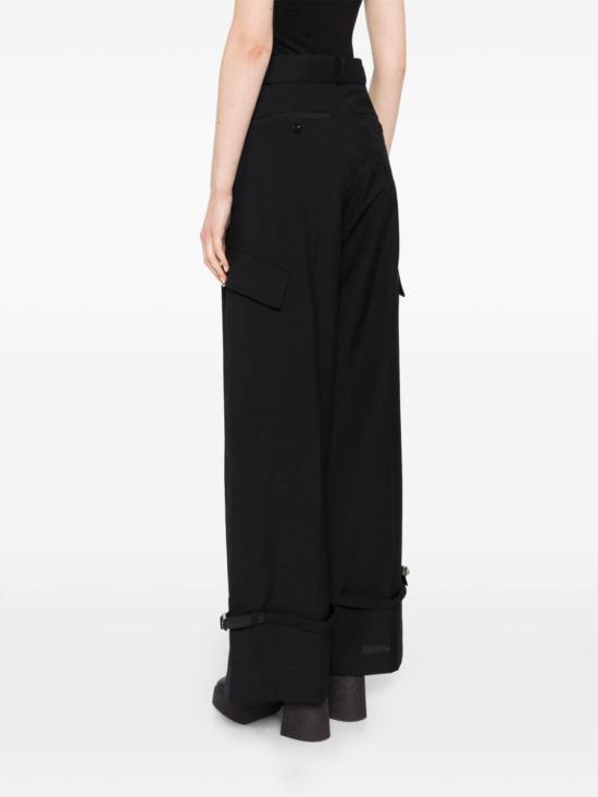  사카이 스트레이트 팬츠 2407345001 BLACK - SACAI