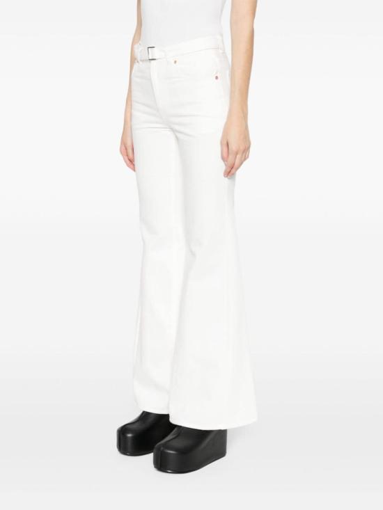  사카이 스트레이트 팬츠 2407290151 WHITE - SACAI