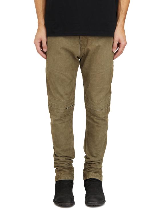  데보아 스트레이트 팬츠 IPTESECSKHAKI GREEN