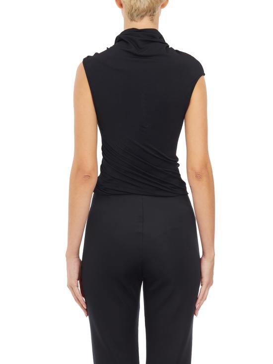 24FW 릭 오웬스 민소매 티셔츠 ILI02D5221CVI09 BLACK - RICK OWENS