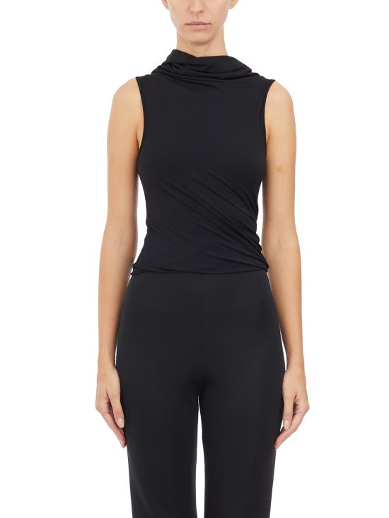 24FW 릭 오웬스 민소매 티셔츠 ILI02D5221CVI09 BLACK