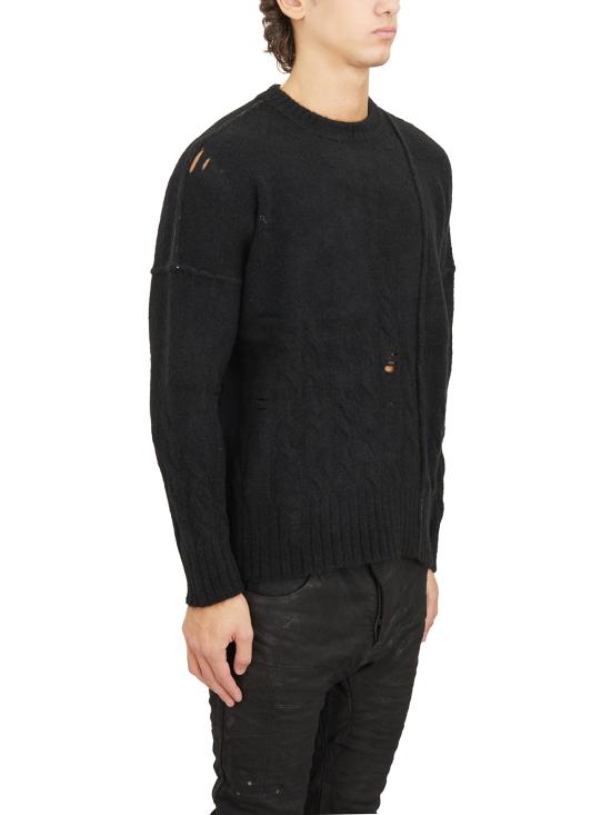  이자벨베네나토 스웨터 IUK04F24 BLACK - ISABEL BENENATO