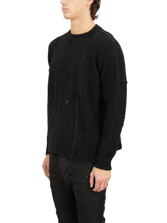  이자벨베네나토 스웨터 IUK04F24 BLACK - ISABEL BENENATO