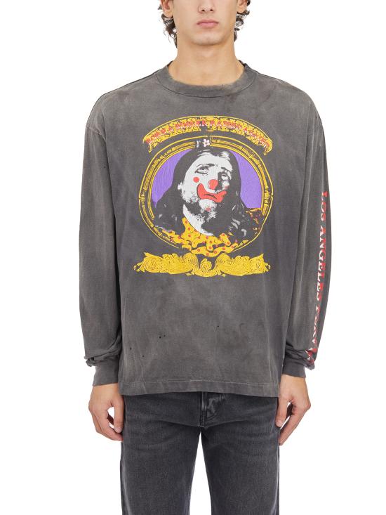  세인트 미카엘 긴팔 티셔츠 ISMYS10000C40 BLACK