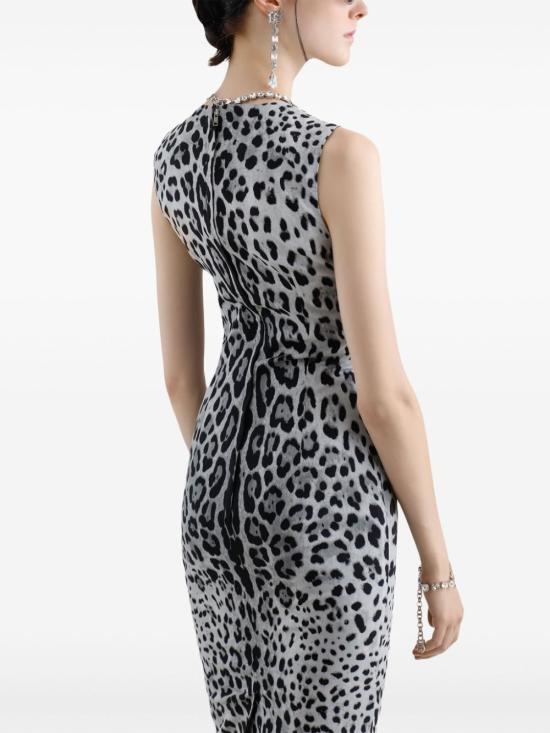 25SS 돌체앤가바나 미디 원피스 F6GASTFSADD HI13N - DOLCE & GABBANA