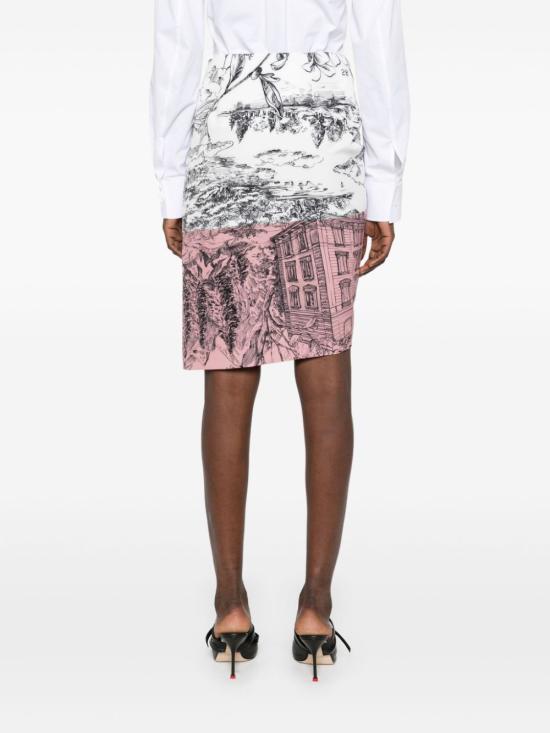 25SS 모스키노 스커트 251K101043232 1188 MULT PINK - MOSCHINO