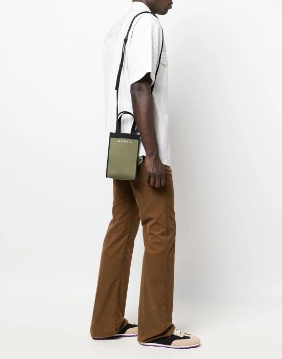  마르니 토트백 SBMQ0067A0P4602ZO247 GREEN - MARNI