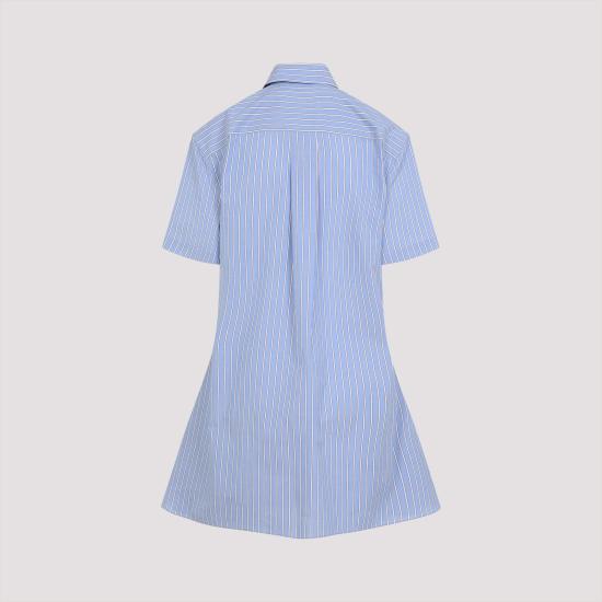 25SS 마르니 미디 원피스 ABMA1379S0UTC455 STB61 BLUE - MARNI