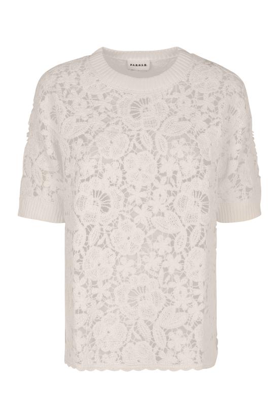 25SS 파로쉬 반팔 티셔츠 D540845COPPER 002 White