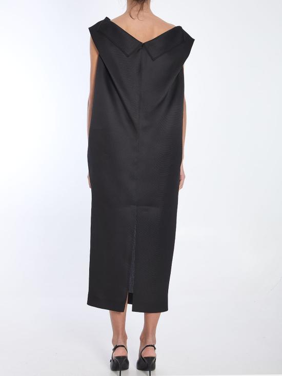 25SS 케이트 미디 원피스 5475386 200 BLACK - KHAITE