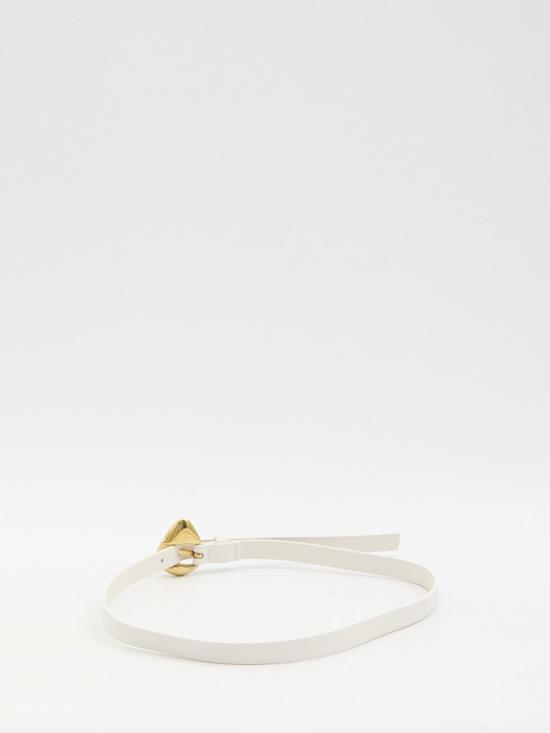 25SS 보테가베네타 레귤러 벨트 805780VALK0 9104 IVORY - BOTTEGA VENETA