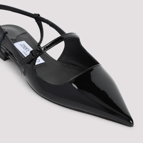 25SS 지미추 디디 플랫 슬링백 DIDI FLATPAT BLACK - JIMMY CHOO