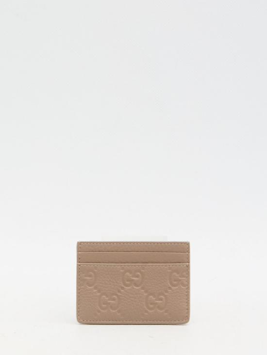 25SS 구찌 GG 엠블럼 카드 케이스  815883AAEEM 1523 BEIGE