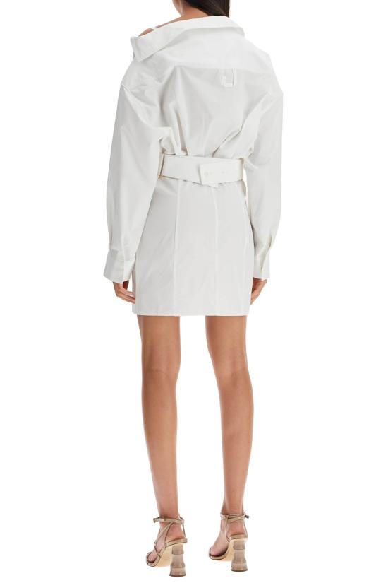 25SS 자크뮈스 숏 원피스 243DR0941520100 WHITE - JACQUEMUS