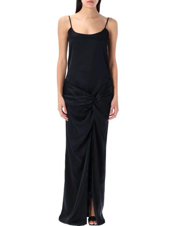 25SS 디 아티코 롱 원피스 250WCW00184VVV088 100 BLACK