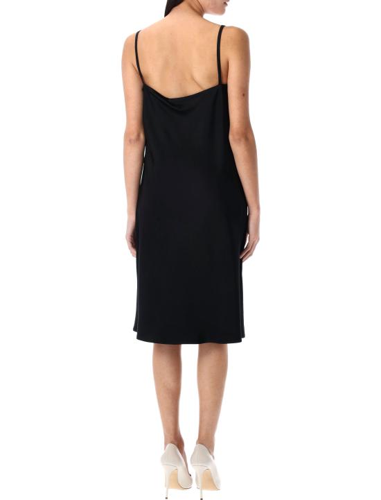 25SS 베르사체 미디 원피스 10189341A10194 1B000 BLACK - VERSACE