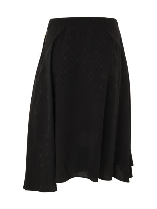  셀린느 미디 스커트 2J508779R38NO BLACK - CELINE